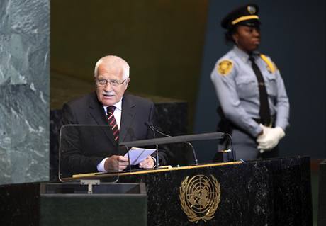Vclav Klaus pron projev na 65. zasedn Valnho shromdn OSN