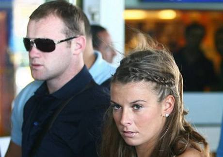 Wayne Rooney s manelkou Coleen.