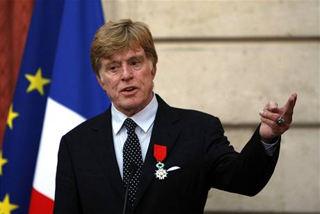 Robert Redford se stal rytíem ádu estné legie 