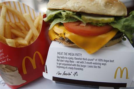 Jídlo z McDonald's (ilustraní foto).