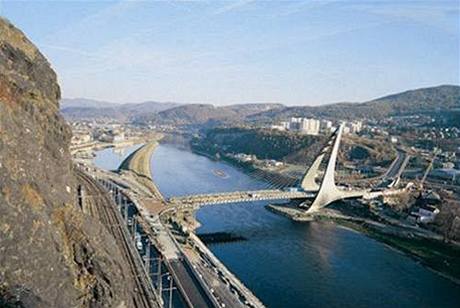 Mariánský most v Ústí nad Labem.