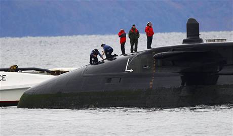 Britsk jadern ponorka HMS Astute.