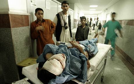Afghánská nemocnice, ilustraní foto