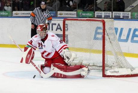 Dominik Haek v dresu Spartaku.