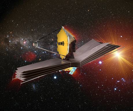 Teleskop WEBB bude vzdálen od Zem 1,5 milion kilometr