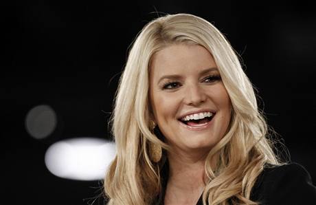 Americká hereka a zpvaka Jessica Simpson.