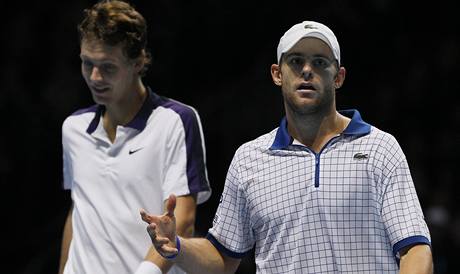 Tom Berdych a Andy Roddick.