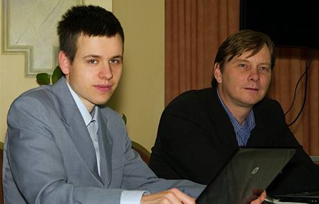 David Navara (vlevo).