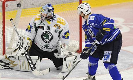 Mlad Boleslav - Plze (zleva: Michal Valent, Jan Kov)