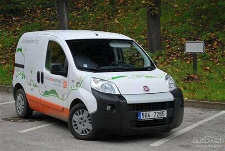 Elektromobil Fiat Fiorino.