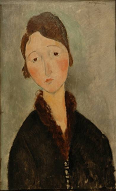 Modigliani: Portrt mlad eny, 1918-1919