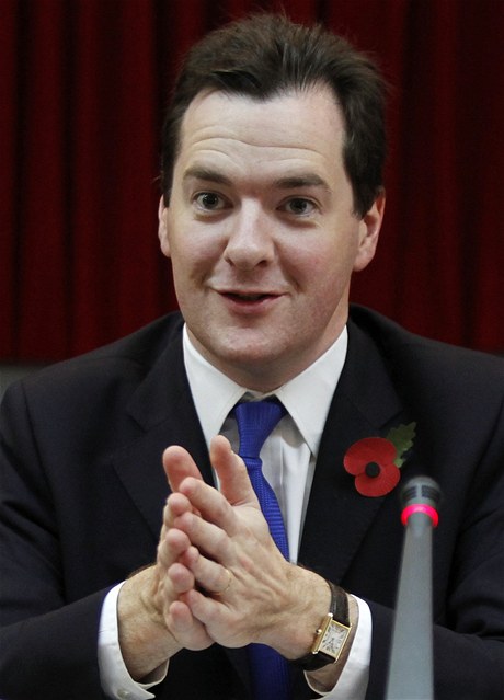 George Osborne, britský ministr financí