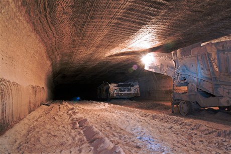 V tunelu (ilustraní foto)