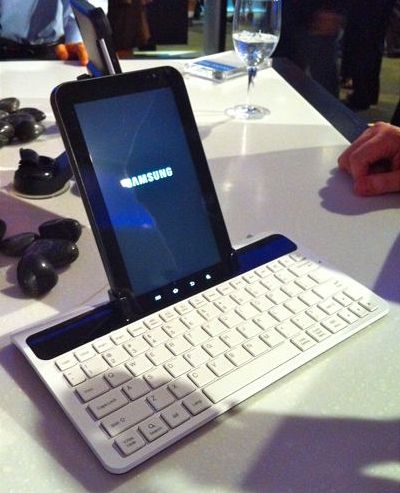 Galaxy Tab v klvesnici