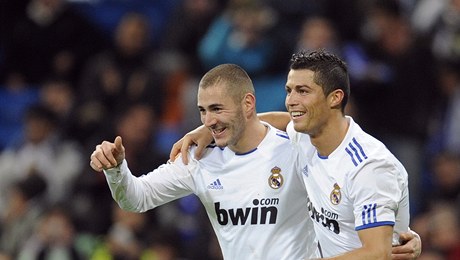 Jekov z Realu - Benzema a Ronaldo.