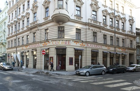 Caf Colore najdete v centru Prahy.