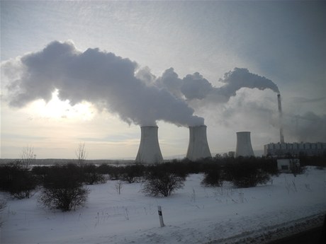 Uhelná elektrárna Prunéov (ilustraní foto).