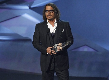 Johnny Depp s cenou People´s Choice Awards.