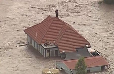 Záplavy v Austrálii - Grantham.