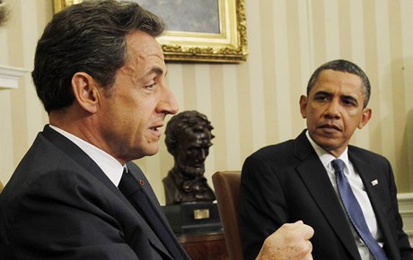 Sarkozy a Obama