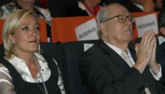 Marine Le Penová a Jean-Marie Le Pen