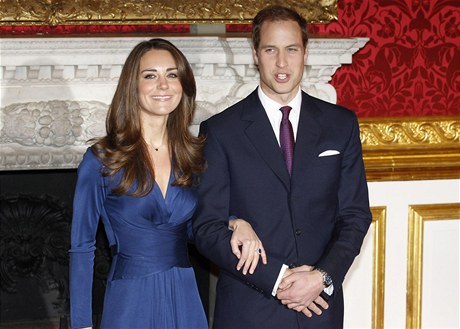 Kate a William oznamuj novinm zasnouben.