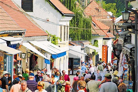 Szentendre - maarsk obdoba Montmartru.