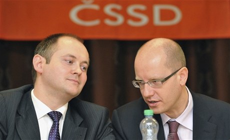 Michal Haek a Bohuslav Sobotka