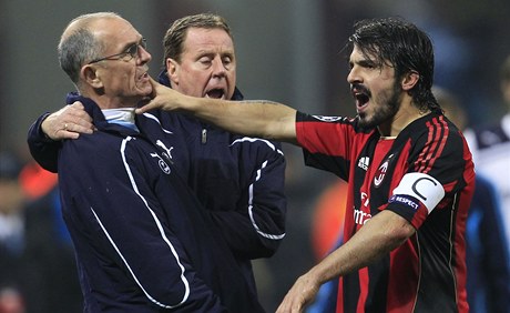 AC - Tottenham (Gattuso ádí).