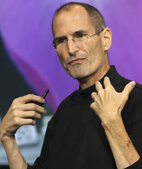 Steve Jobs na snímku ze 17. ledna