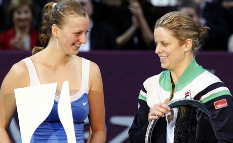 Petra Kvitová a Kim Clijstersová.