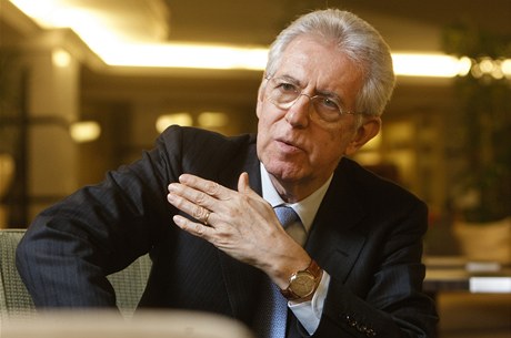 Italský ekonom Mario Monti