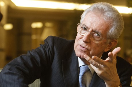 Italský premiér Mario Monti