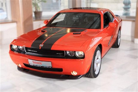 Ukradený Dodge Challenger 