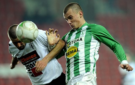 Bohemians 1905 - Jablonec (Martin Nepor vpravo)