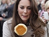 Kate Middletonová na oficiální návtve Severního Irska.