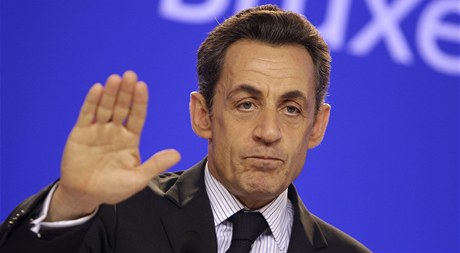 Francouzský prezident Nicolas Sarkozy 