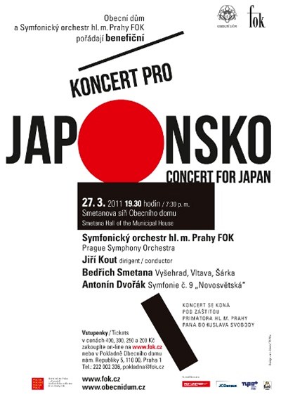 Benefin koncert pro Japonsko.