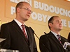 Bohuslav Sobotka a Michal Haek