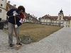 Na zámku ve Valticích na Beclavsku, kde vrcholí píprava na novou turistickou sezonu.