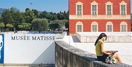 Muse Matisse v luxusn tvrti v Nice.