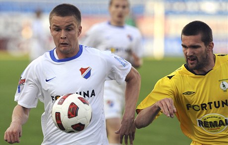 Ostrava - Bohemians (Zleva: Dominik Kraut, Martin Cseh)