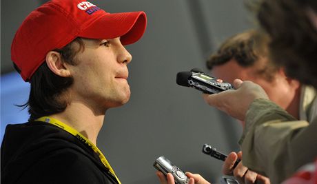 Michael Frolík po příletu na MS. | na serveru Lidovky.cz | aktuální zprávy
