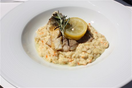 Risotto s kaprem