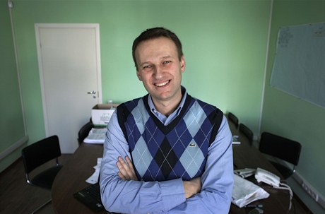 Slavn rusk bloger Alexej Navalnyj