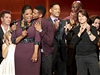 Oprah Winfrey se louila ve velkém stylu. Pozvala si samé celebrity: hudební manaer Simon Cowell,  zpvák Usher, herec Will Smith, herec Tom Cruise, basketbalista Michael Jordan.