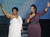 Oprah Winfrey a Aretha Franklinová.