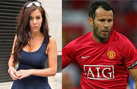 Ryan Giggs a Imogen Thomasov.