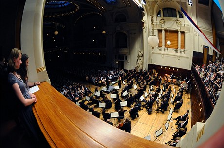 Newyorská filharmonie v Obecním dom v Praze