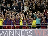 FC Barcelona  - Manchester United (Barcelontí slaví).